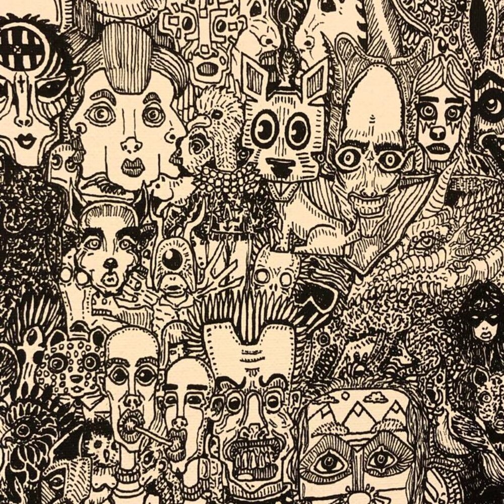 Ink on Canvas - by Spaz 2020
